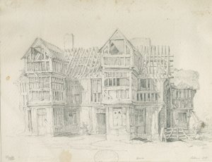 Eccleshall - Biana Hall door Thomas Peploe Wood