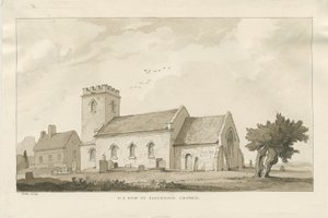 Ellenhall Kerk door Thomas Peploe Wood