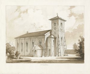 Ettingshall Kerk door Thomas Peploe Wood