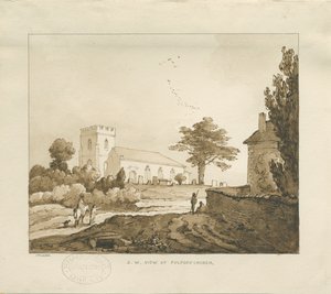 Fulford Kerk door Thomas Peploe Wood