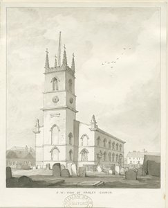 Hanley Kerk door Thomas Peploe Wood