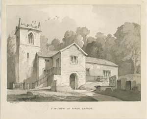 Maer Kerk door Thomas Peploe Wood
