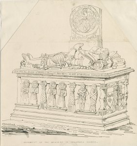 Seighford Kerk - Graf van William en Mercy Bowyer