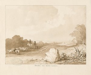 Trysull - Oorlogssteen bij Seisdon Common door Thomas Peploe Wood