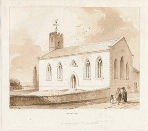 Wilnecote Kerk door Thomas Peploe Wood