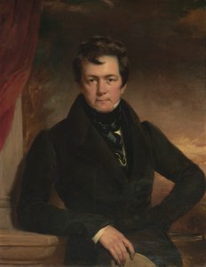 Portret van Charles Frederick Schlaberg, Londen, 1827