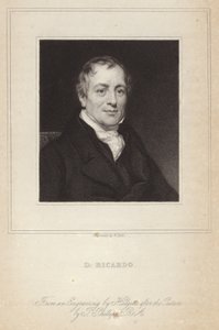 Portret van David Ricardo door Thomas Phillips