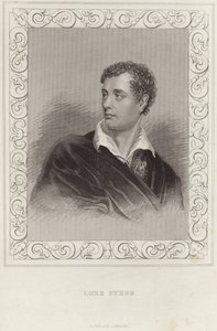 Portret van Lord Byron door Thomas Phillips
