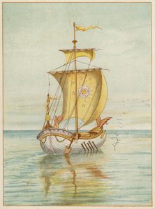Perseus en Andromeda op het water door Thomas Ralph Spence