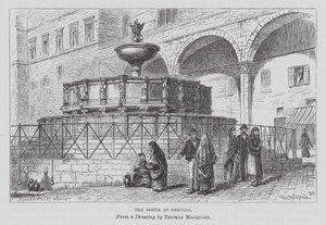 De Fonte Di Perugia door Thomas Robert Macquoid