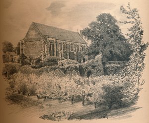 De hal, Eltham Palace, 1902
