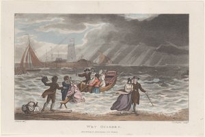 Nat Quakers, uit Poetische Schetsen van Scarborough (1813)