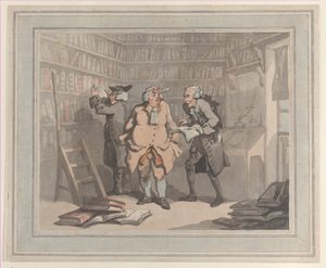 Boekverkoper en auteur, 25 september 1784