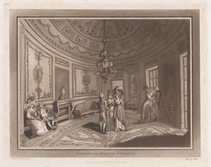 Salon in het Marinepaviljoen Een Excursie naar Brighthelmstone, 1 juni 1790