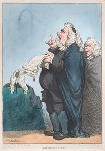 Een raadslid, 1 januari 1801 door Thomas Rowlandson