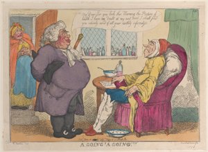 Een Gaan! Een Gaan!!!, [1809], heruitgegeven 1813 door Thomas Rowlandson