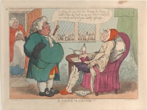 Een Gaan! Een Gaan!!!, 10 juni 1809 door Thomas Rowlandson