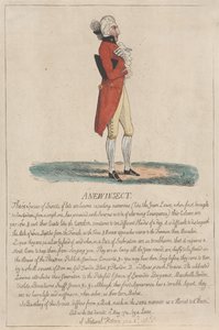 Een nieuw insect door Thomas Rowlandson