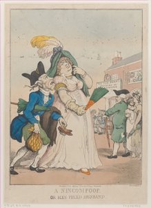 Een domkop, of een onder de plak zittende echtgenoot, 24 april 1807