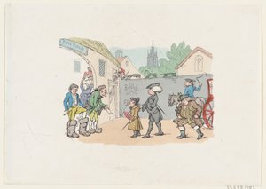 Een Reis naar Buitenlandse Delen, 1807 door Thomas Rowlandson