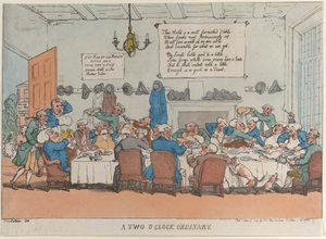 Een Twee Uur Gewoonte, 4 juni 1811 door Thomas Rowlandson