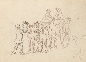 Albumtekening door Thomas Rowlandson