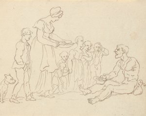 Albumtekening door Thomas Rowlandson