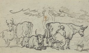 Albumtekening door Thomas Rowlandson