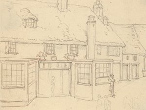 Albumtekening door Thomas Rowlandson