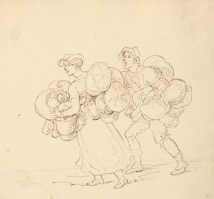 Albumtekening door Thomas Rowlandson