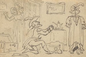 Albumtekening door Thomas Rowlandson