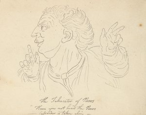 Albumtekening door Thomas Rowlandson