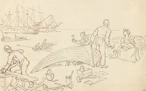 Albumtekening door Thomas Rowlandson