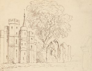 Albumtekening door Thomas Rowlandson