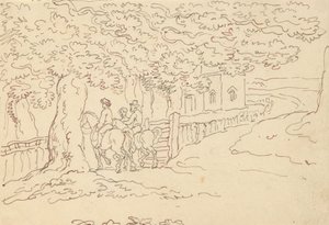 Albumtekening door Thomas Rowlandson
