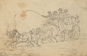Albumtekening door Thomas Rowlandson