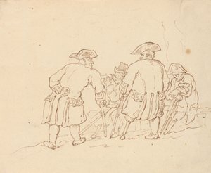 Albumtekening door Thomas Rowlandson