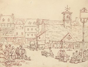 Albumtekening door Thomas Rowlandson
