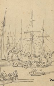 Albumtekening door Thomas Rowlandson