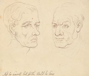 Albumtekening door Thomas Rowlandson