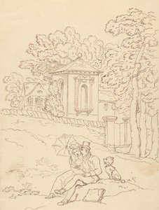 Albumtekening door Thomas Rowlandson