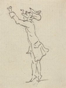 Albumtekening door Thomas Rowlandson