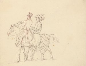 Albumtekening door Thomas Rowlandson