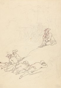 Albumtekening door Thomas Rowlandson