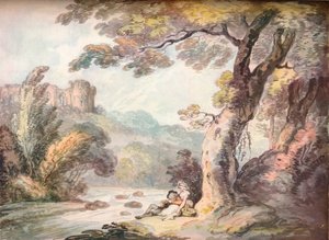 Een idylle, c1815 door Thomas Rowlandson