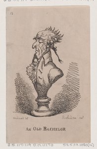 Een oude vrijgezel, 1808