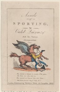 Annalen van de Sport door Thomas Rowlandson