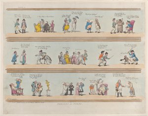 Randen voor Kamers, Plaat 3 door Thomas Rowlandson
