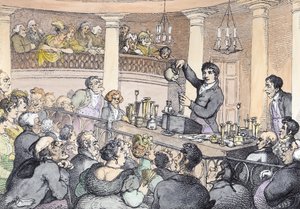 Chemische lezingen, c.1809 (latere inkleuring)