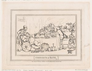 Comforts of Bath, plaat 9, 6 januari 1798
